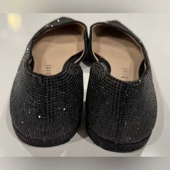 Gianni Bini Black Sparkle Flats - Picture 5 of 5